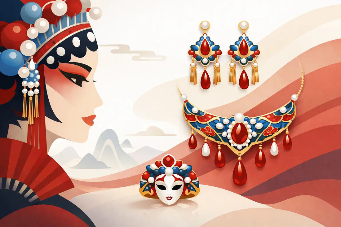 Chinese Opera Inspired Jewelry to Wear Now