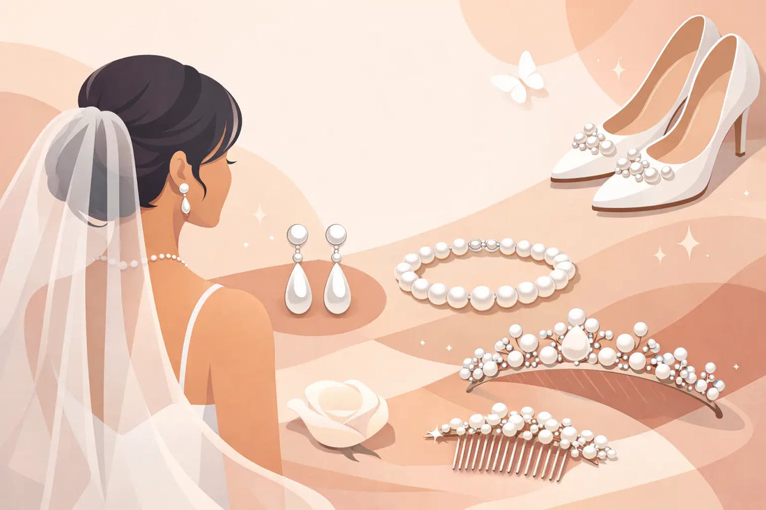 Bridal Pearl Accessories That Feel Like You