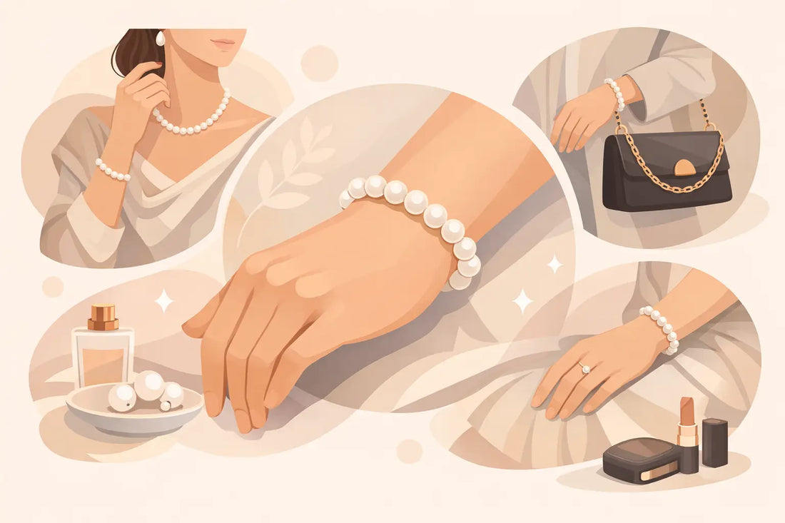 How to Style a Pearl Bracelet Beautifully