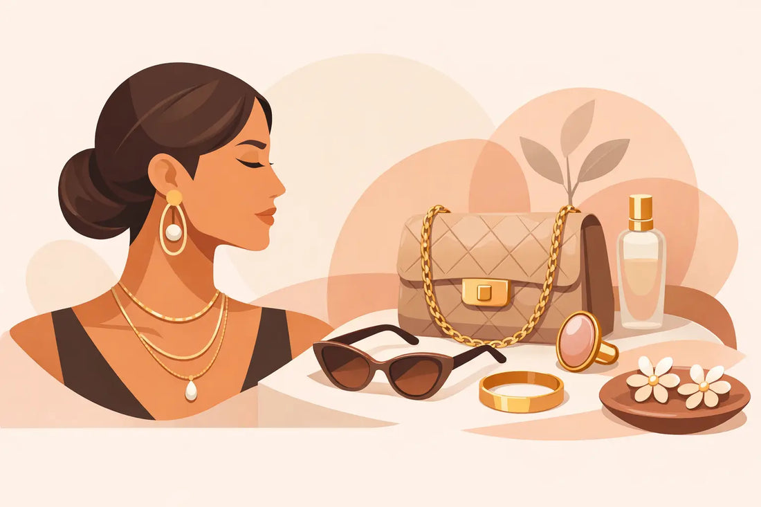 Feminine Statement Accessories, Styled With Intent