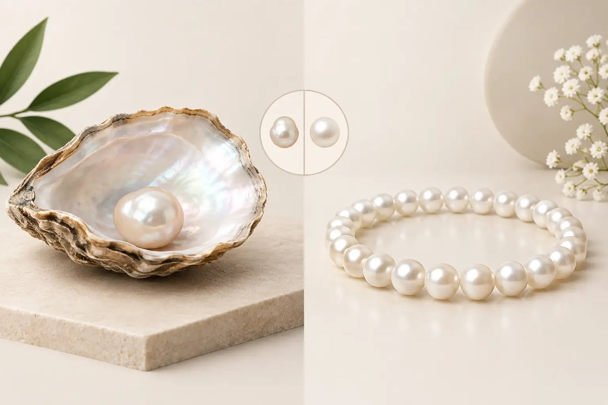 Natural Pearls Versus Imitation Pearls Compared