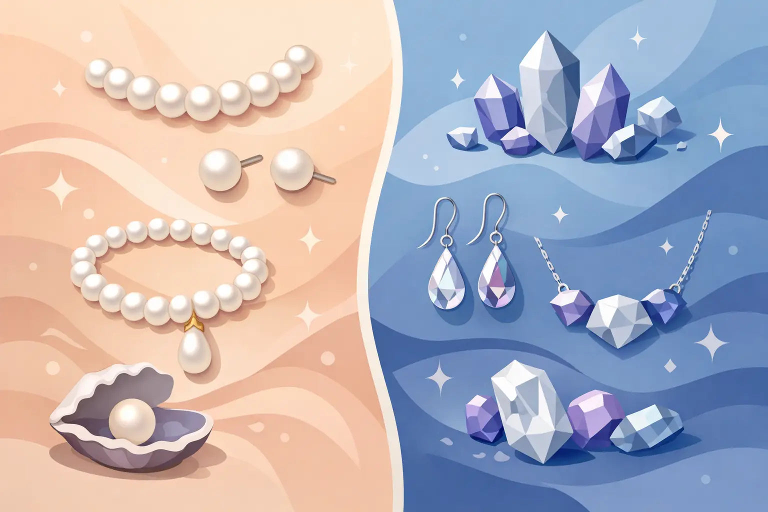 Pearls vs Crystals: Which Jewelry Feels Like You?