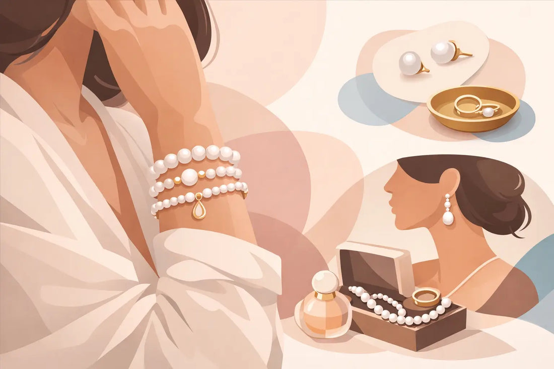 How to Style Pearl Bracelets Beautifully