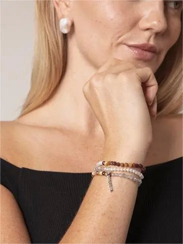 The Mistwrap Bracelet (Triple Strand) Miya Atelier