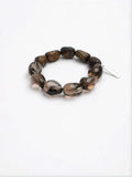 The Agarwood & Smoky Quartz Bracelet Miya Atelier