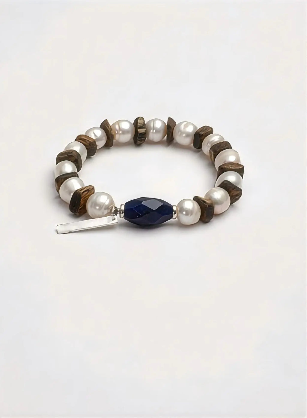 The Veiled Cyan Bracelet Miya Atelier