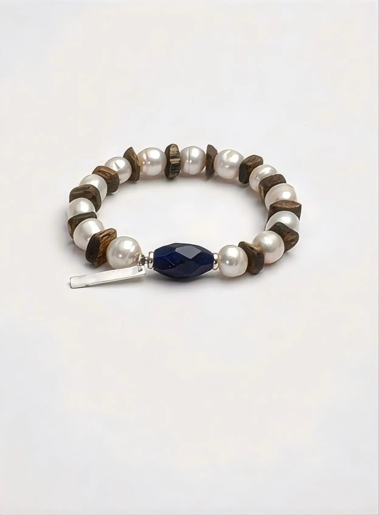 The Veiled Cyan Bracelet Miya Atelier
