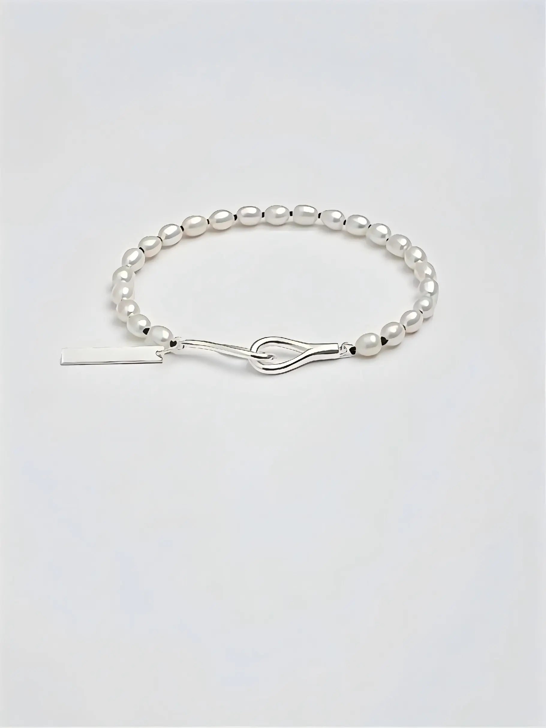 Freshwater Rice Pearl Bracelet Miya Atelier