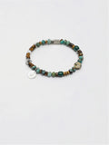 Golden Amber & Turquoise Bracelet Miya Atelier