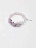 Amethyst & Rose Quartz Bracelet Miya Atelier