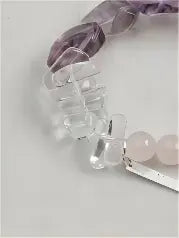 Amethyst & Rose Quartz Bracelet Miya Atelier