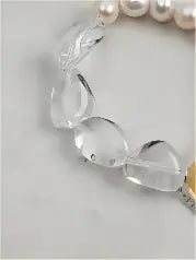 Golden Citrine & Crystal Clarity Bracelet Miya Atelier