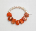 Fiery Agate Bracelet Miya Atelier