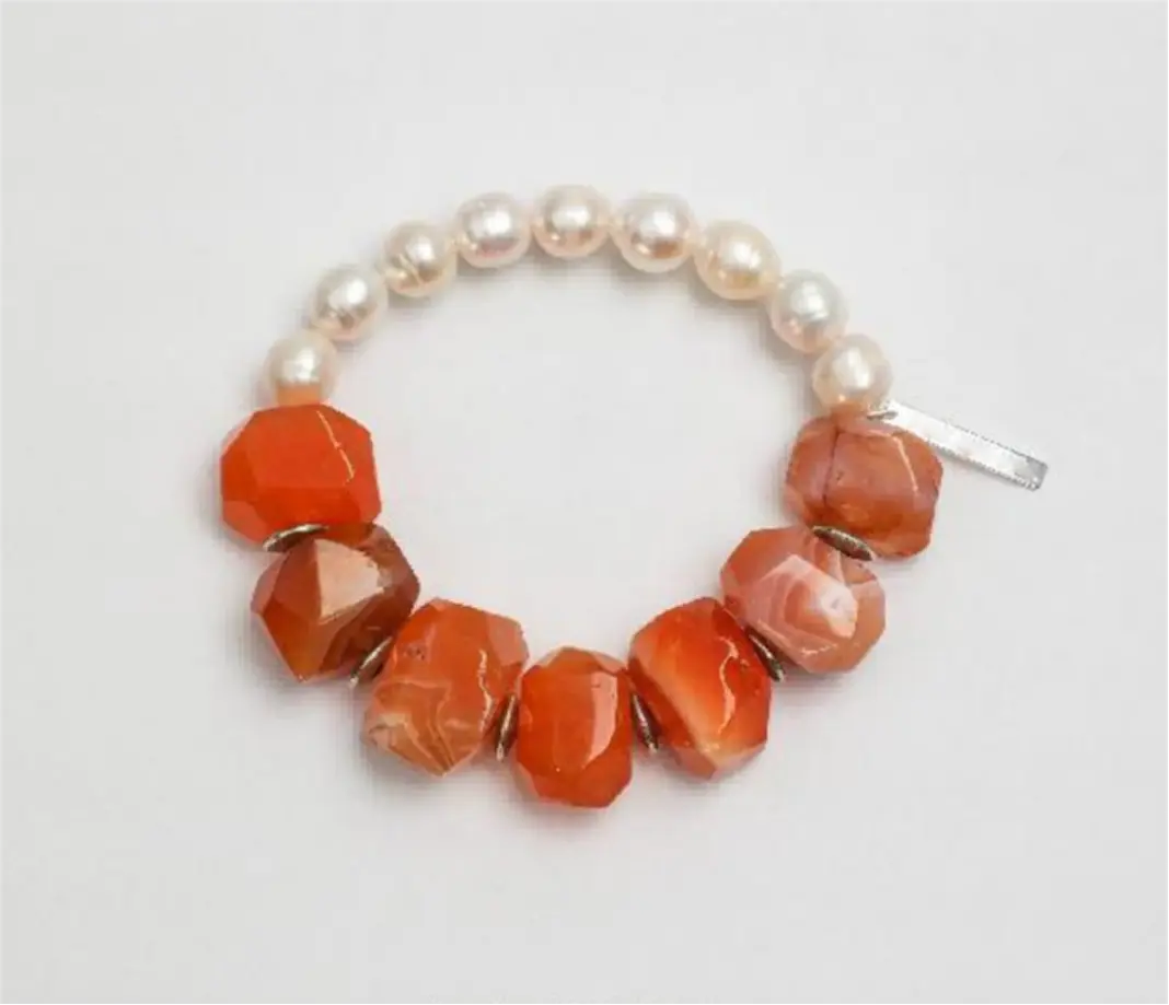 Fiery Agate Bracelet Miya Atelier