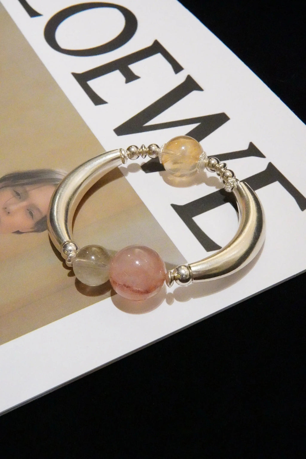 Sterling Silver Half-Bangle Bracelet Miya Atelier-Shenzhen