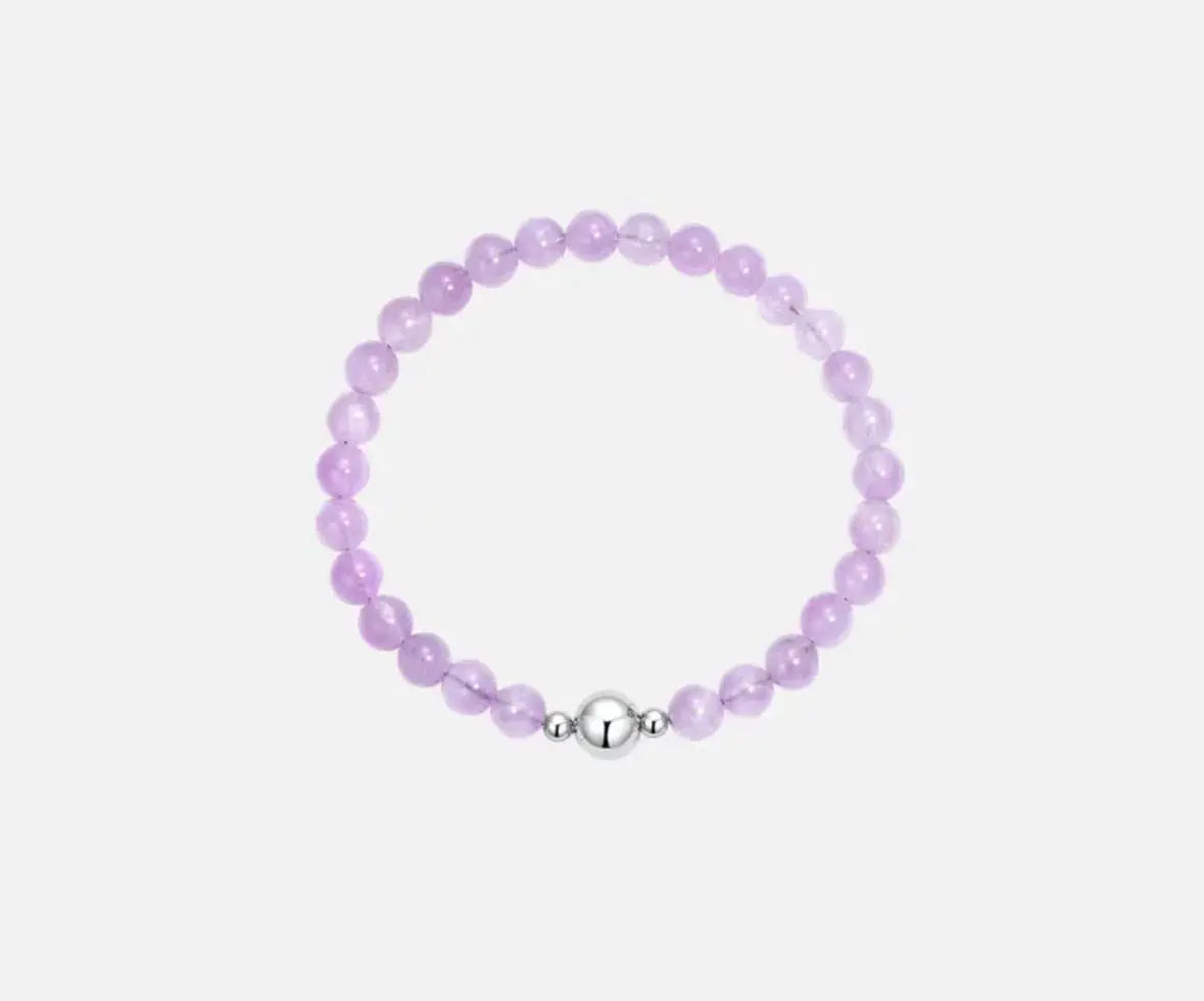 Gradient Purple Quartz Magnetic Bracelet