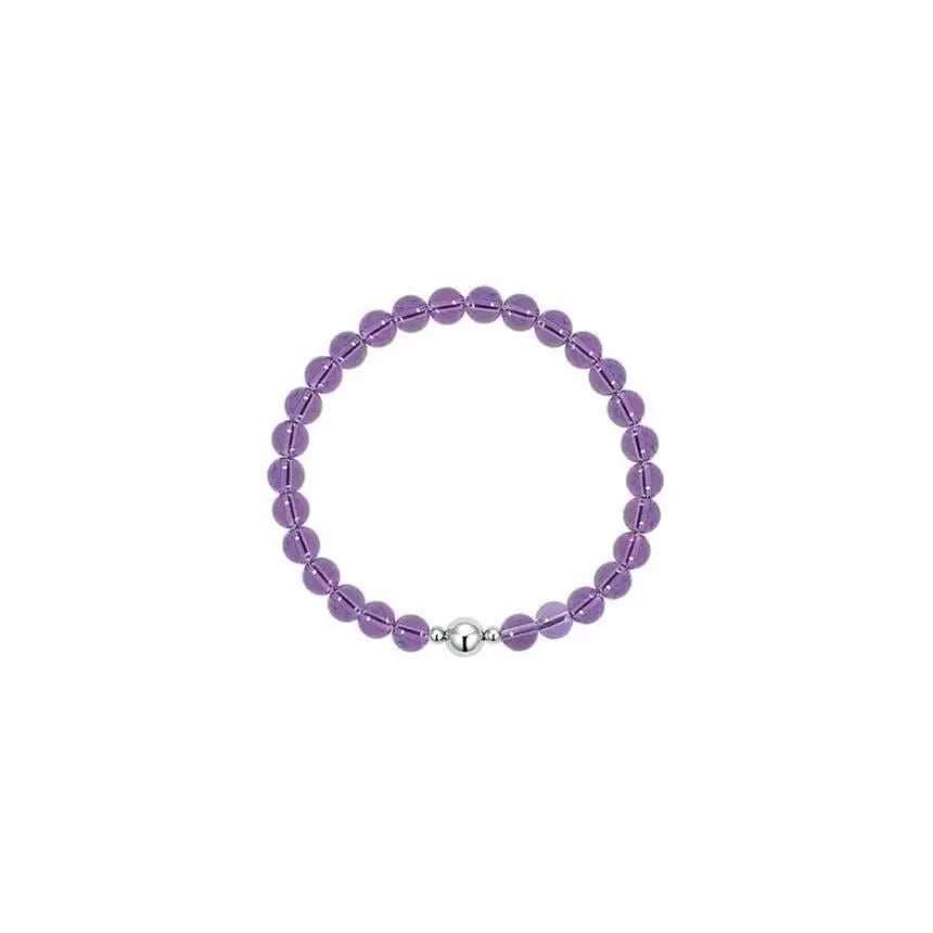 Gradient Purple Quartz Magnetic Bracelet