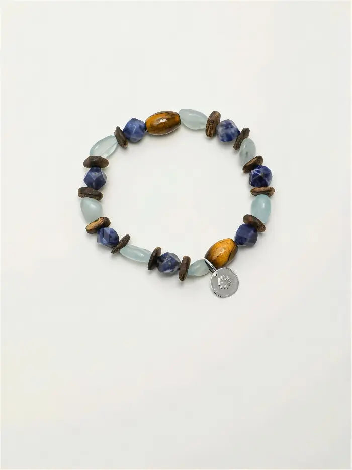 Azure & Wood Essence Bracelet Miya Atelier