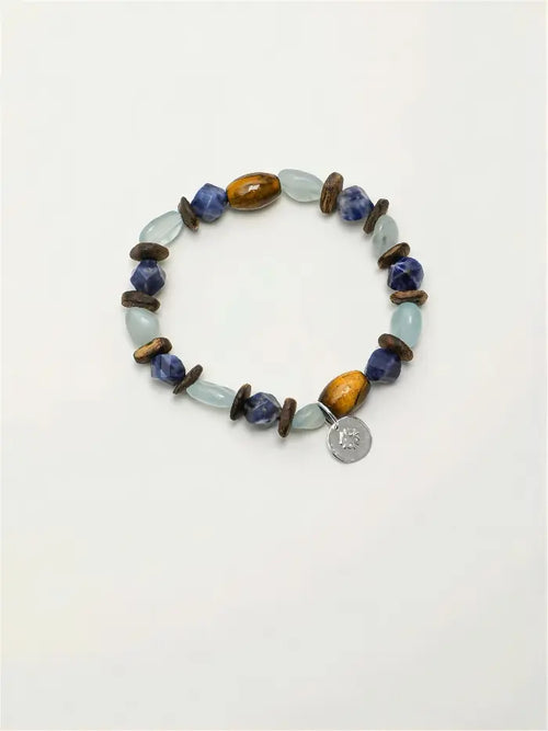Azure & Wood Essence Bracelet Miya Atelier