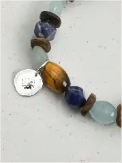 Azure & Wood Essence Bracelet Miya Atelier