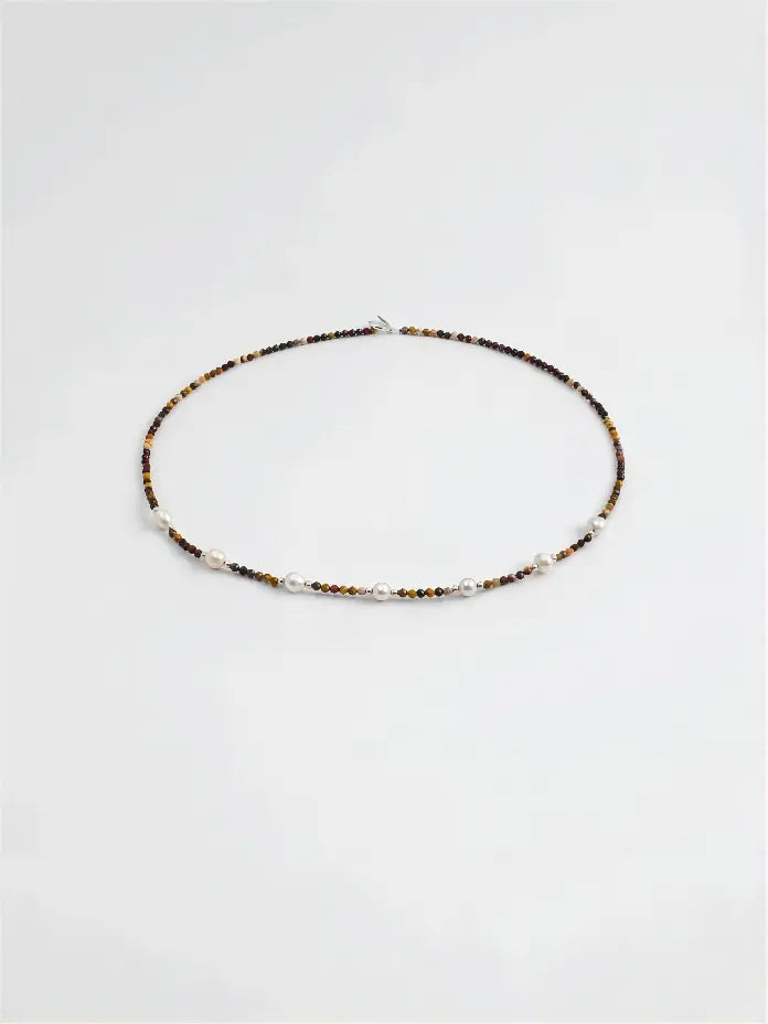 Vermilion Crag Necklace Miya Atelier