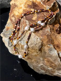Vermilion Crag Necklace Miya Atelier
