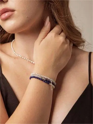 Triple-Wrap Bracelet Miya Atelier