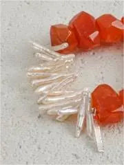 Burning Agate Bracelet Miya Atelier