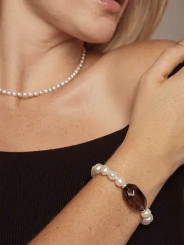 Tea Moon Bracelet Miya Atelier