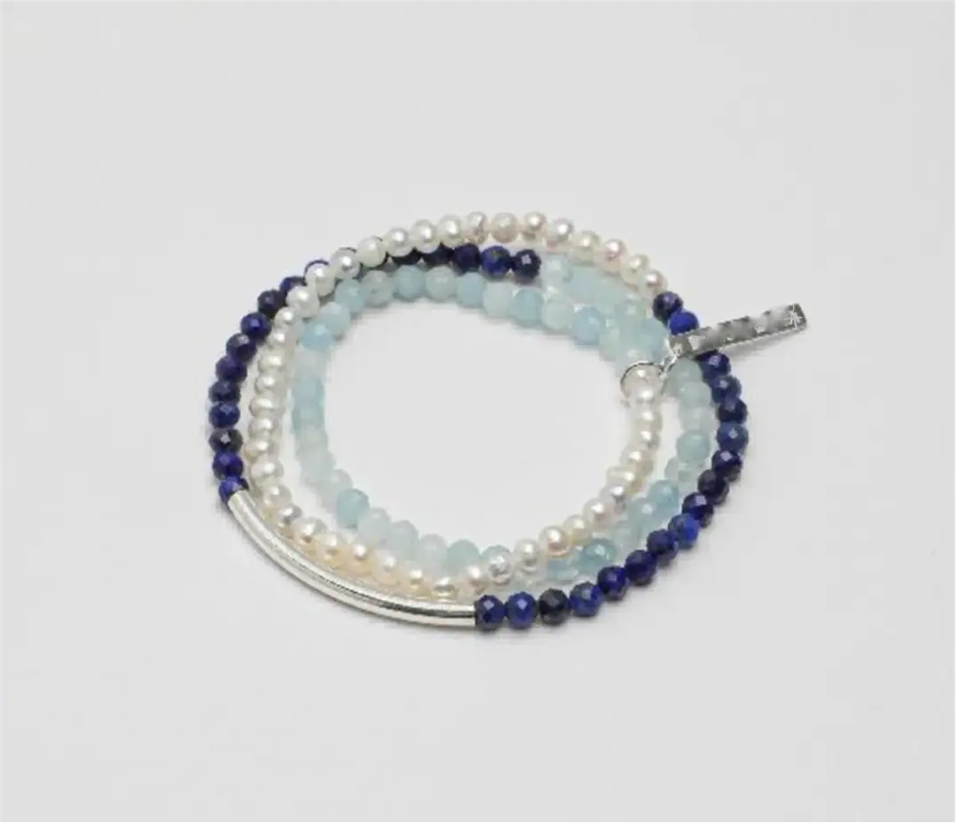 Triple-Wrap Bracelet Miya Atelier