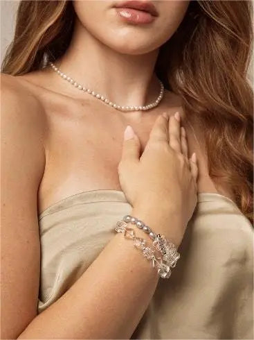 The Crystal Haze Bracelet Miya Atelier