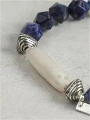 The Sterling & Azure Bracelet Miya Atelier