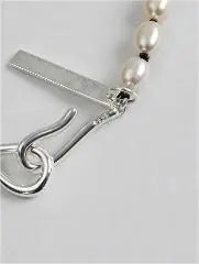 Solo Strand Freshwater Rice Pearl Necklace Miya Atelier
