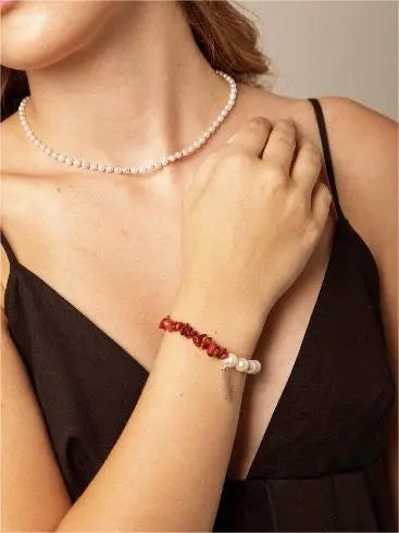 The Crimson Tide Bracelet Miya Atelier