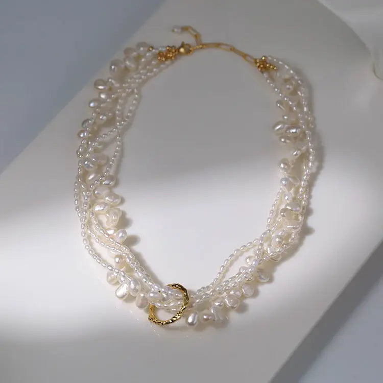 Multi-Layer Baroque Pearl Necklace Miya Atelier-Shenzhen
