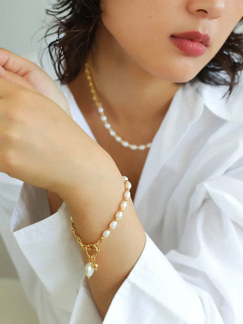 18K Gold Plated Y-Bracelet Miya Atelier-Shenzhen