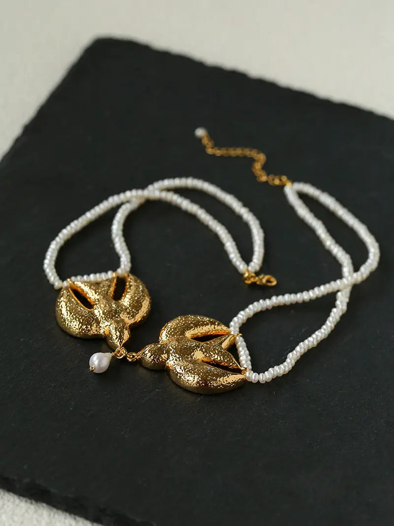 Spring 2026 New Arrival: Hammered Bird & Dove Pendant Necklace Miya Atelier-Shenzhen
