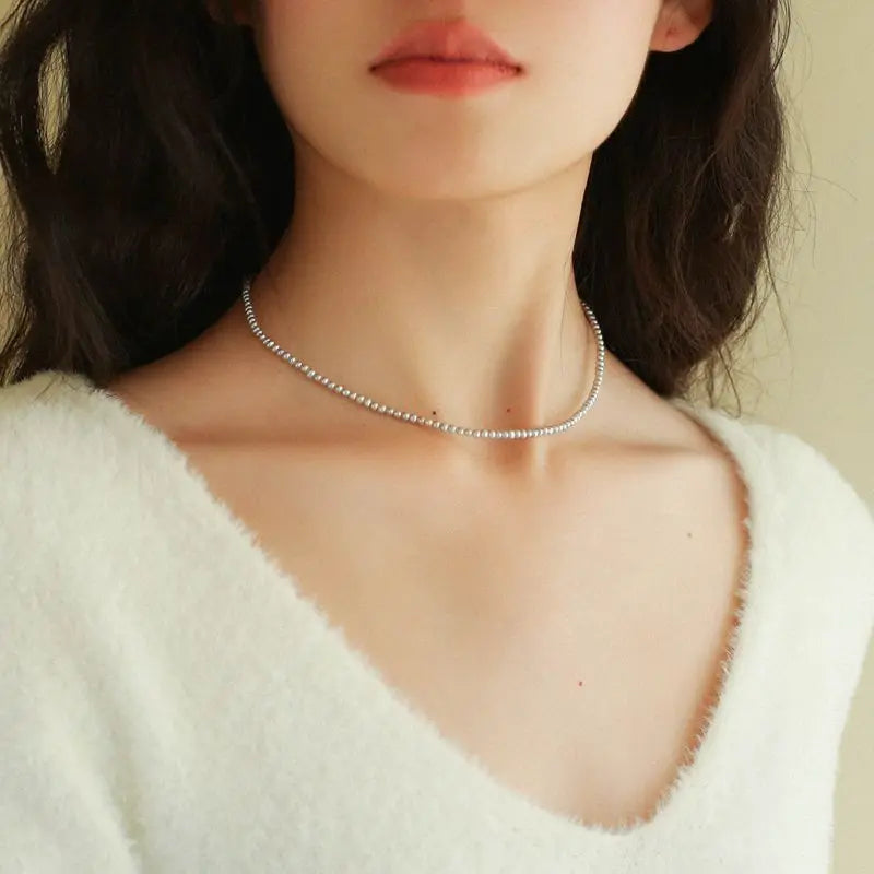 True Takara Color Mini Freshwater Pearl Choker Miya Atelier-Shenzhen