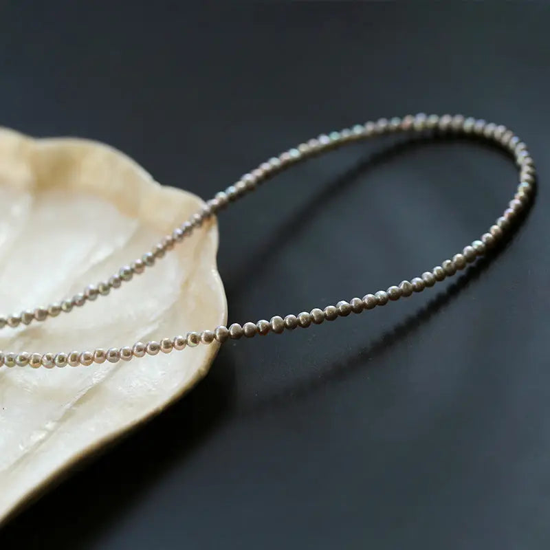 True Takara Color Mini Freshwater Pearl Choker Miya Atelier-Shenzhen