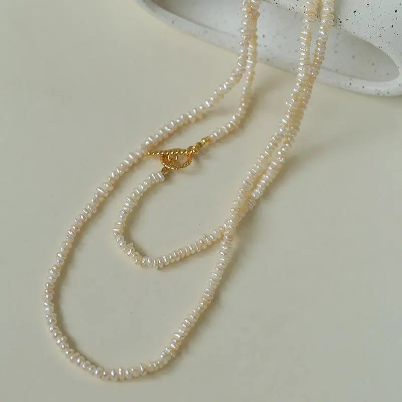 Extra-Long Versatile Freshwater Pearl Sweater Chain