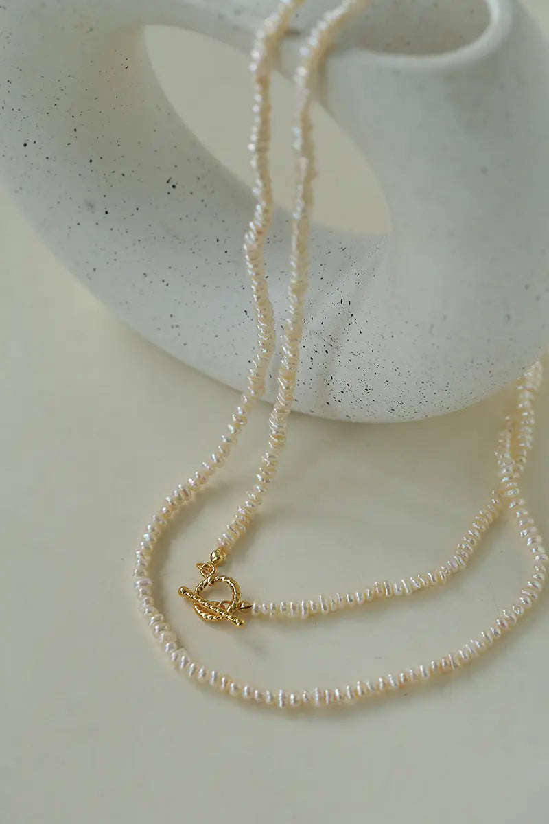 Extra-Long Versatile Freshwater Pearl Sweater Chain