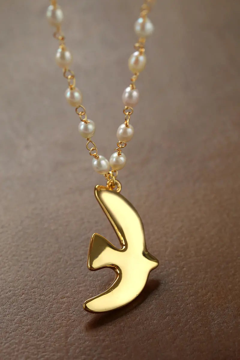 French Long Pendant Necklace Miya Atelier-Shenzhen
