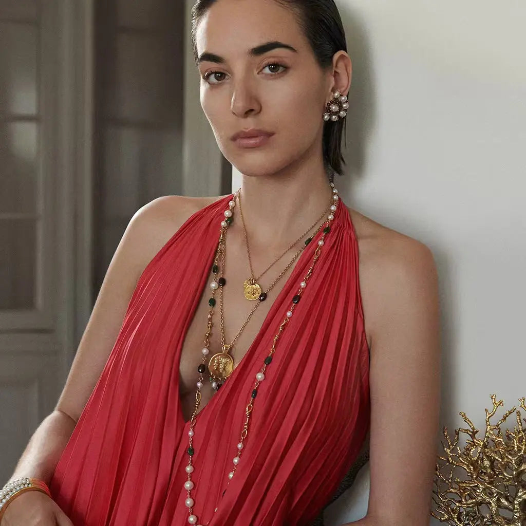 French Style Vintage Open Back Earrings Miya Atelier-Shenzhen