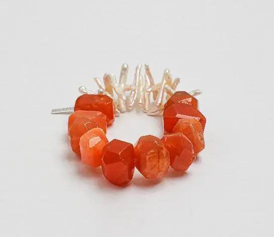 Burning Agate Bracelet Miya Atelier